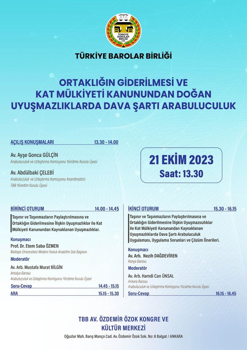Mandatory Mediation in Partition Actions and Condominium Law Disputes — Poster